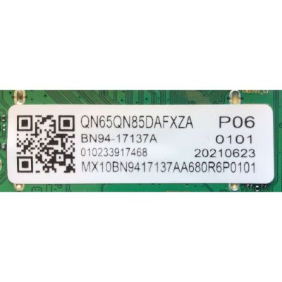 MAIN PARA TV SAMSUNG NUMERO DE PARTE BN94-17137A / BN41-02855A / BN97-18951A / PANEL CY-TA065FMEV5H / MODELO QN65QN85DAFXZA BF03 / QN65QN85DAFXZA / QN65QN85DAF - Imagen 2